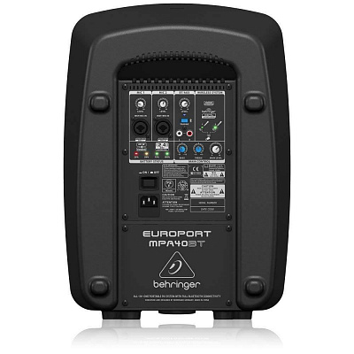 Портативная система звукоусиления Behringer MPA40BT